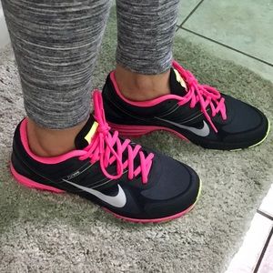 Nike athletic training shoes